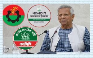 কখন কোন দলের সঙ্গে বৈঠক করবেন প্রধান উপদেষ্টা