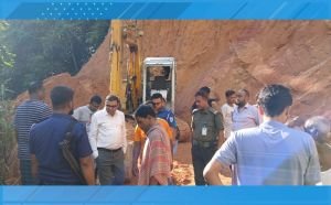 গোলাপগঞ্জে অবৈধ টিলা কাটায় ১.৫ লাখ টাকা জরিমানা