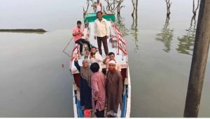 সুনামগঞ্জের হাওরে বিএনপির ‘নজিরবিহীন’প্রচারণা শুরু : সালমা নজির মাঠে
