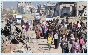 গাজার ১২ লাখ ফিলিস্তিনিকে শহর ত্যাগের নির্দেশ দিয়েছে ইসরায়েল