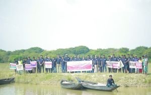 বিশ্ব নেতাদের সম্মেলনকে সামনে রেখে রাতারগুলে পরিবেশবাদীদের সমাবেশ