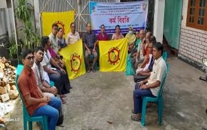 ৬ দফা আদায়ে সিলেটে স্বাস্থ্য সহকারীদের কর্মবিরতি:দাবি না মানলে কমপ্লিট শাটডাউন