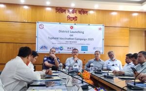 ৫ কোটি শিশুকে দেওয়া হবে টাইফয়েডের টিকা