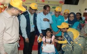 সিলেটে মাসব্যাপী টাইফয়েড টিকাদান ক্যাম্পেইন উদ্বোধন