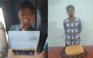 শাহপরান ও দক্ষিণ সুরমায় পৃথক মাদকবিরোধী অভিযানে দুই জন গ্রেফতার