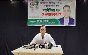 আমি জকিগঞ্জ-কানাইঘাটের উন্নয়নের জন্য কাজ করছি: জাকির হোসাইন