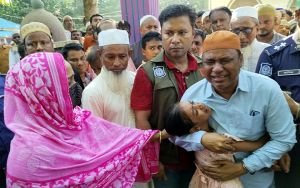 প্যারোলে মুক্তি পেয়ে বাবার জানাজায় বিশ্বনাথ আ.লীগ নেতা