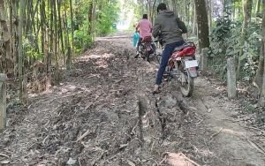 একটি পাকা রাস্তার অপেক্ষায় ৪০ হাজার মানুষ