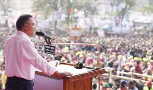 সিলেটের অধিকাংশ মানুষ লন্ডনে যায়, তাদের ট্রেনিং দিবো : তারেক রহমান