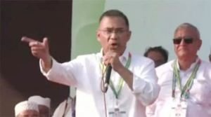 ধানের শীষের সরকার গঠন করে ফিরে আসবো : মৌলভীবাজারে তারেক রহমান