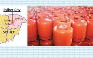 সরকারি মূল্য কমলেও সিলেটে কমেনি এলপি গ্যাসের দাম