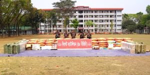 সিলেটে ঈদকে ঘিরে সতর্ক বিজিবি: জব্দ আড়াই কোটি টাকার ভারতীয় পণ্য