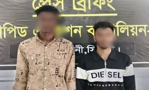 সিলেটে এলাকাবাসীর সহায়তায় শেষ মুহূর্তে রক্ষা জোছনা-নাহিদার