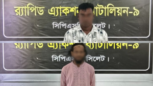 সিলেটে র‌্যাবের জালে ২ জন