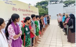 সিলেটে মাসব্যাপী অনূর্ধ্ব-১৫ সাঁতার  প্রশিক্ষণের উদ্বোধন 