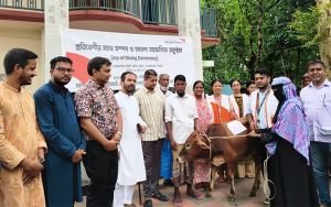 সিলেটে প্রতিবেশীর সাথে সম্পদ ও আনন্দ সহভাগিতা অনুষ্ঠান