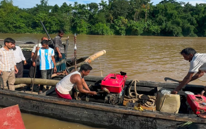 গোয়াইনঘাটে অবৈধ বালু উত্তোলনবিরোধী অভিযান, ১৬ ড্রেজার ধ্বংস