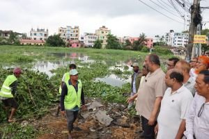 সিলেটের সেই ঐতিহাসিক পুকুর উদ্ধারে সিসিকের অভিযান, গড়ে উঠবে ওয়াকওয়ে ও রেলিং