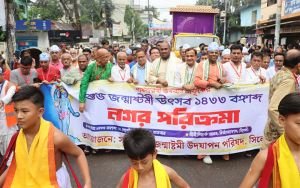 জন্মাষ্টমীর শোভাযাত্রায় সিলেটে সম্প্রীতির বার্তা
