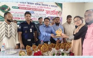 গোয়াইনঘাটে এসএসসি উত্তীর্ণদের সংবর্ধনা