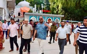 রাষ্ট্রপতির সিলেট সফর ঘিরে দরগাহ এলাকায় প্রস্তুতি