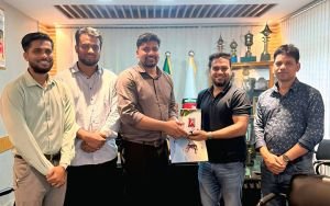 ভলিবল ফেডারেশনের সঙ্গে ব্র্যাক বিশ্ববিদ্যালয়ের ক্রীড়া প্রতিনিধিদের বৈঠক