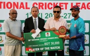 সিলেট-ঢাকা বিভাগের ম্যাচে সেরা মার্শাল আইয়ুব