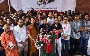 ৩ আগষ্ট ঢাকার সমাবেশ থেকেই জুলাই ঘোষণাপত্র আদায় করে নিবো: নাহিদ ইসলাম