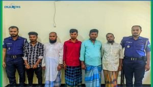 ভোলাগঞ্জের পাথর লুট মামলায়  ৫ জন আটক