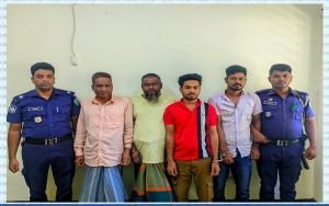 কোম্পানীগঞ্জে টাস্কফোর্সের অভিযানে চারজন গ্রেফতার