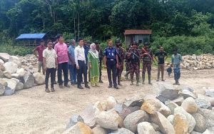 জৈন্তাপুরের রাংপানিতে অভিযান: ২০ হাজার ঘনফুট প্রতিস্থাপন