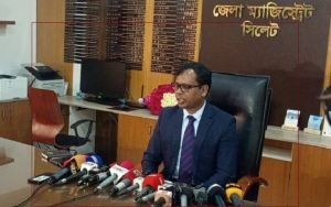 ডিসি মো. সারোয়ার আলমের সিলেট মিশন শুরু