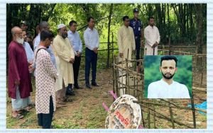 শহীদদের  আত্মত্যাগের কারণেই আজ আমরা মুক্ত পরিবেশে বসবাস করছি