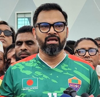 ছবি: যুব ও ক্রীড়া প্রতিমন্ত্রী আমিনুল হক।
